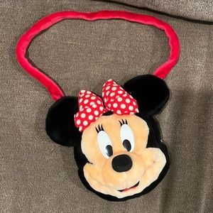 Retro Minnie Mouse plush purse